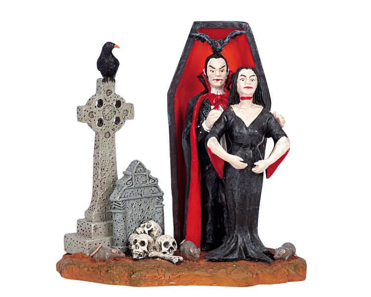 lemax-out-for-a-bite-figurine-spooky-town-miniature-halloween image 1