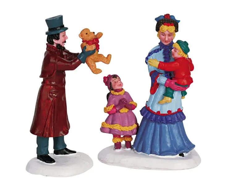 lemax-a-teddy-of-my-own-figurine-enfant image 1