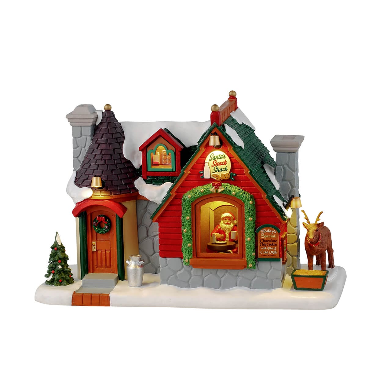 lemax-santa-s-snack-shack-chalet-gourmand-santa-s-wonderland image 4