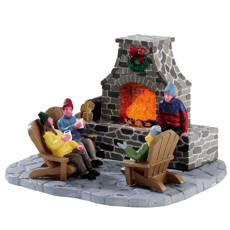 lemax-outdoor-fireplace-chemin-e-ext-rieure-miniature image 1