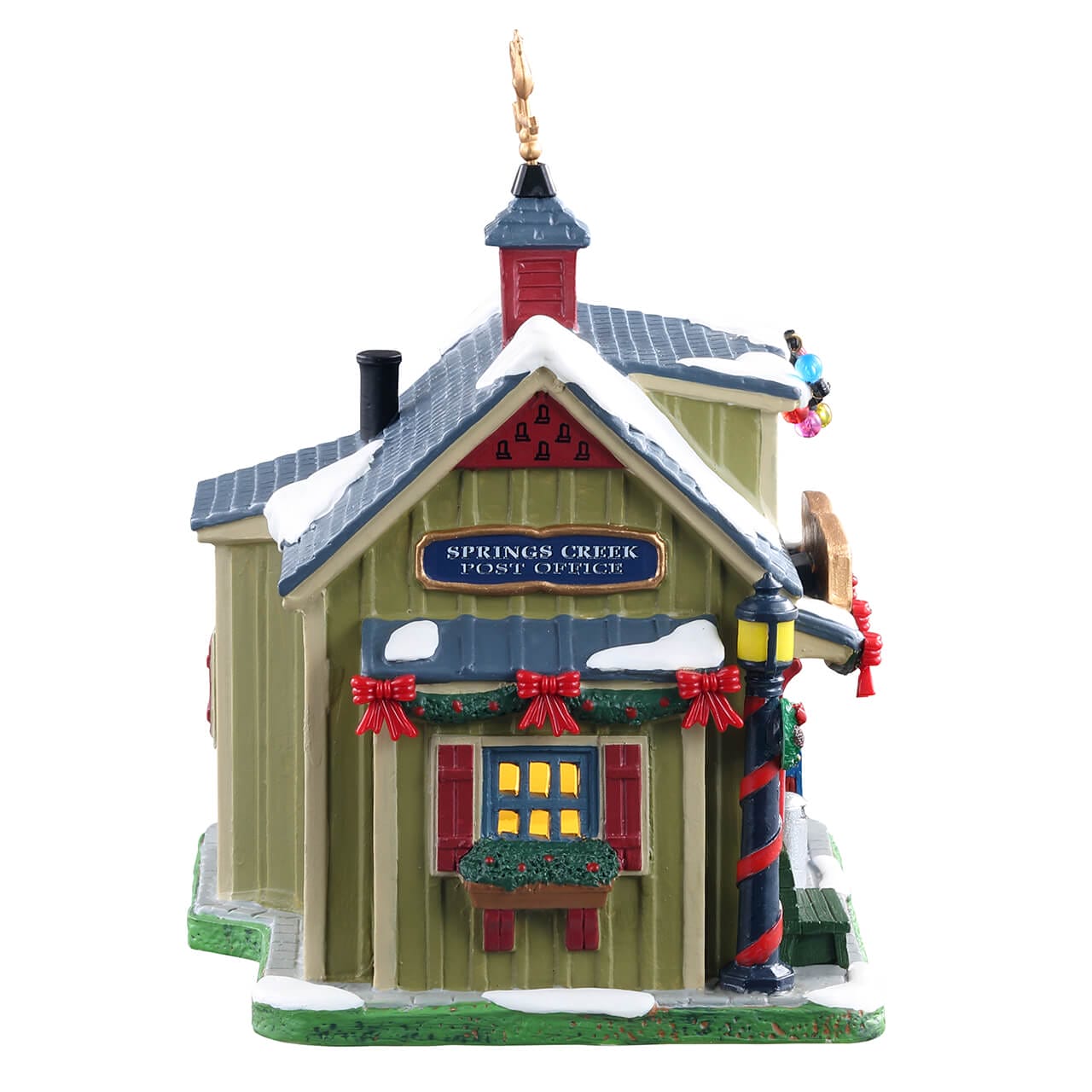 lemax-springs-creek-post-office-maison-miniature-caddington image 2