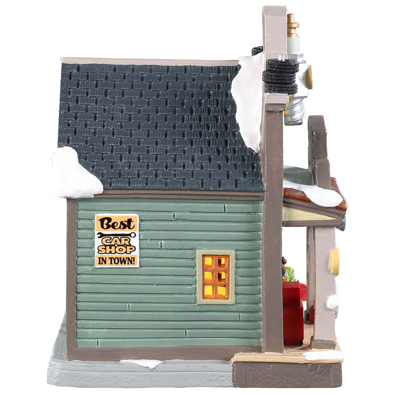 lemax-spark-s-auto-plug-garage-de-village-de-no-l-lumineux image 2