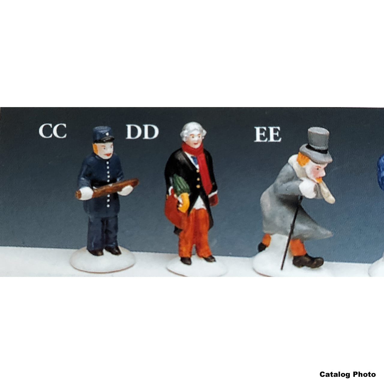 lemax-policeman-figurine-policier-pour-village-de-no-l-miniature image 1