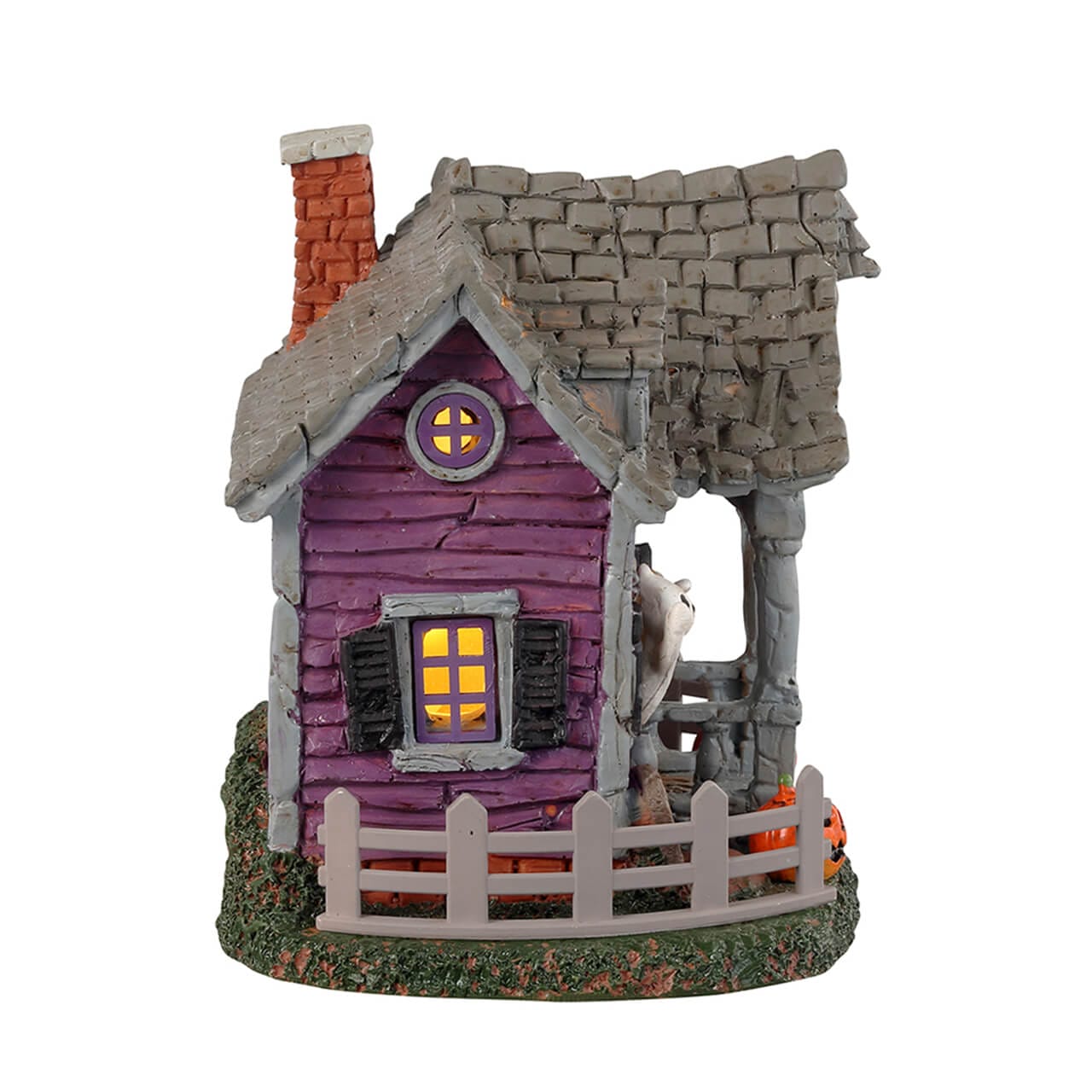 lemax-ghost-cottage-maison-hant-e-miniature-lumineuse-spooky-town image 2