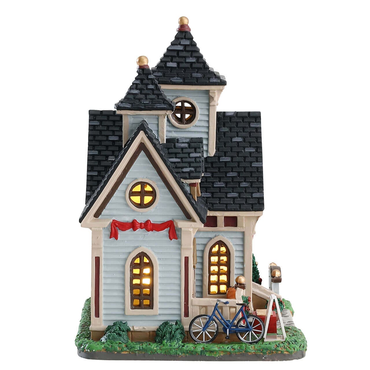 lemax-elm-valley-church-glise-miniature-lumineuse image 3