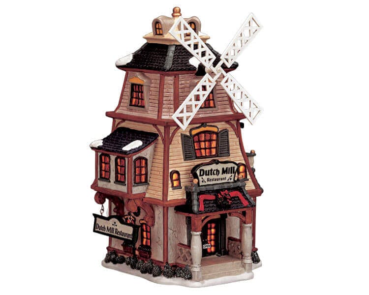 lemax-dutch-mill-restaurant-b-timent-lumineux-village-de-no-l image 1