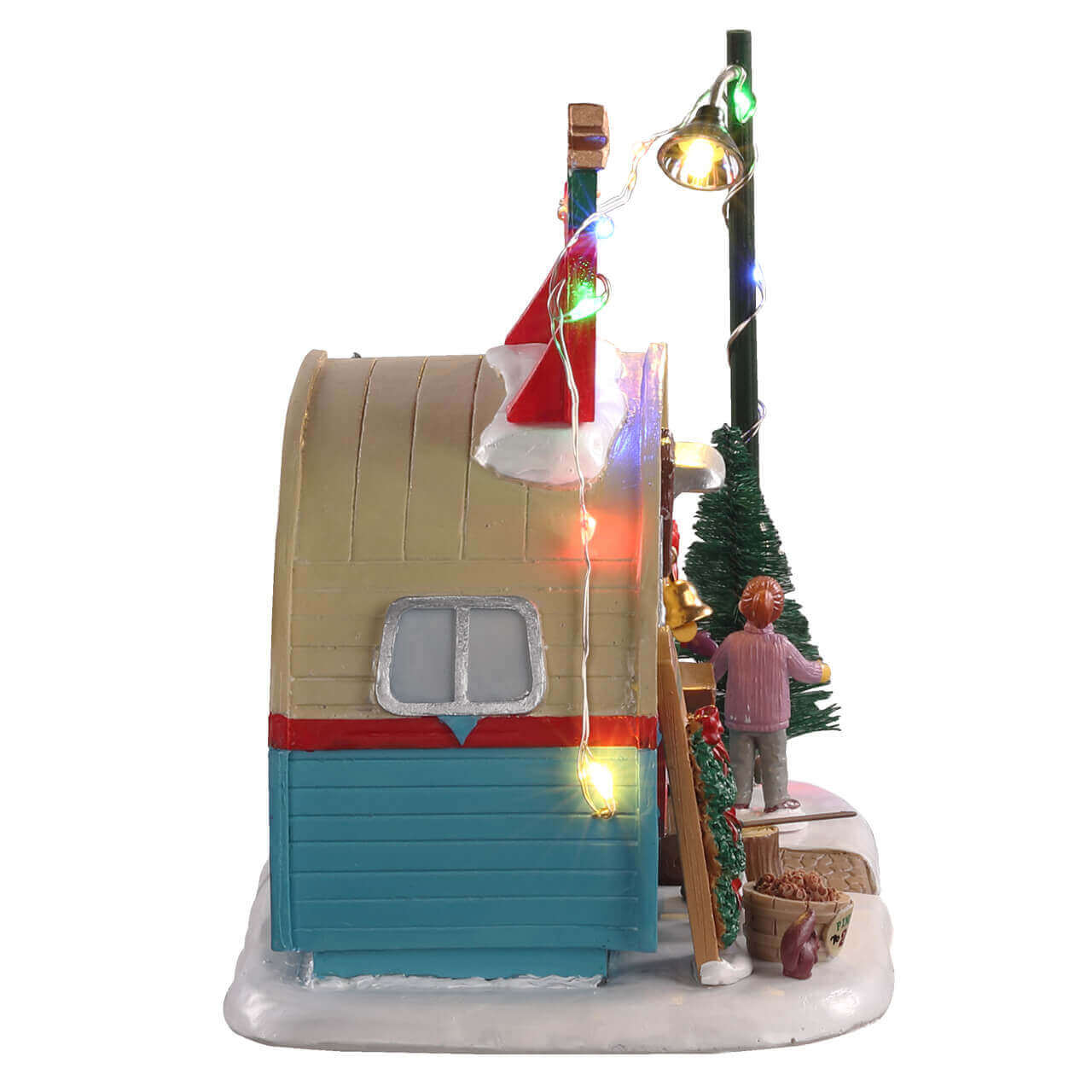 lemax-ted-s-tree-lot-stand-sapins-lumineux-led-vail-village image 2
