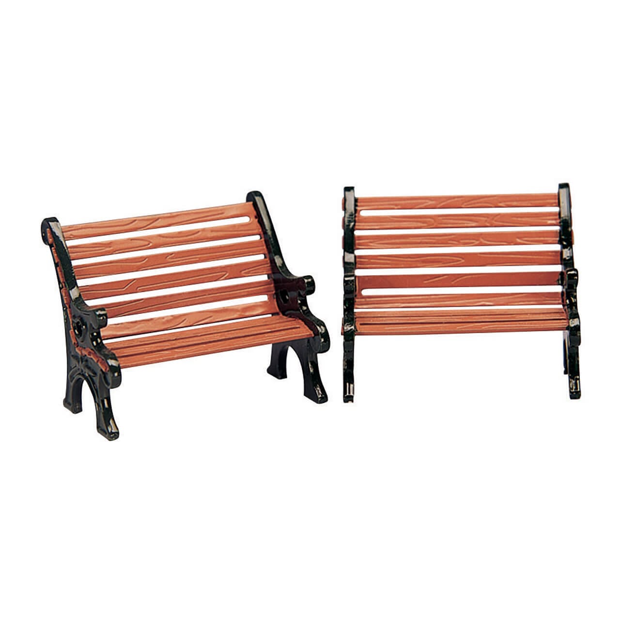 lemax-park-bench-set-of-2-bancs-miniatures-lot-de-2 image 2