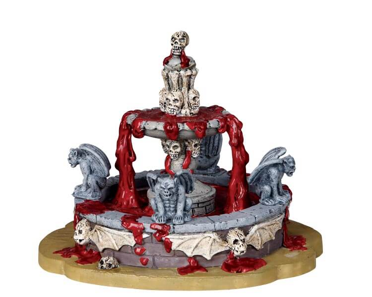 lemax-haunted-fountain-fontaine-hant-e-spooky-town-2 image 1
