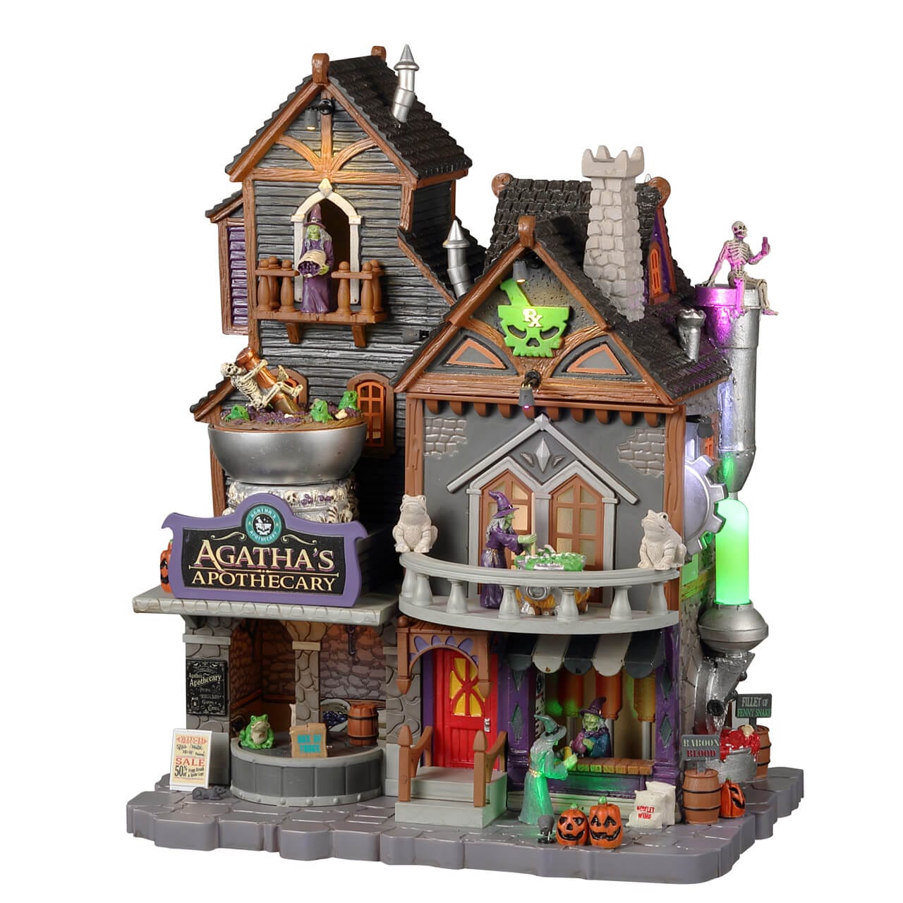 lemax-agatha-s-apothecary-boutique-magique-spooky-town image 1