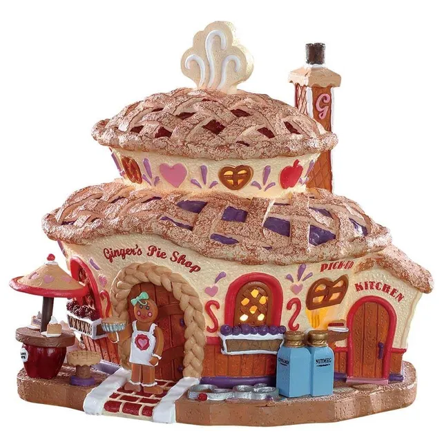 lemax-ginger-s-pie-shop-boutique-de-tartes-lumineuse-village-no-l image 1