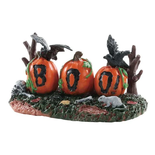 lemax-boo-pumpkins-d-cor-citrouilles-spooky-town image 1