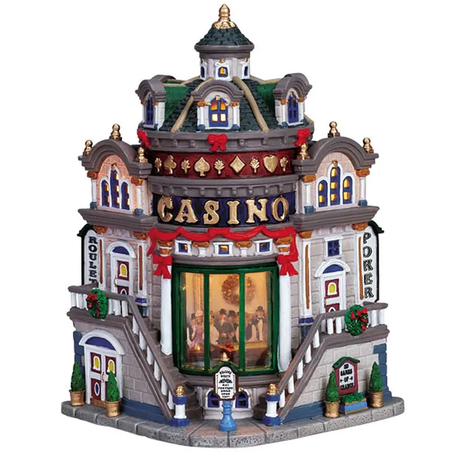 lemax-casino-b-timent-lumineux-village-miniature image 1