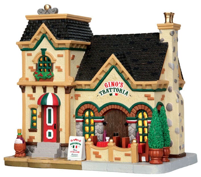 lemax-gino-s-trattoria-restaurant-italien-miniature-lumineux image 1