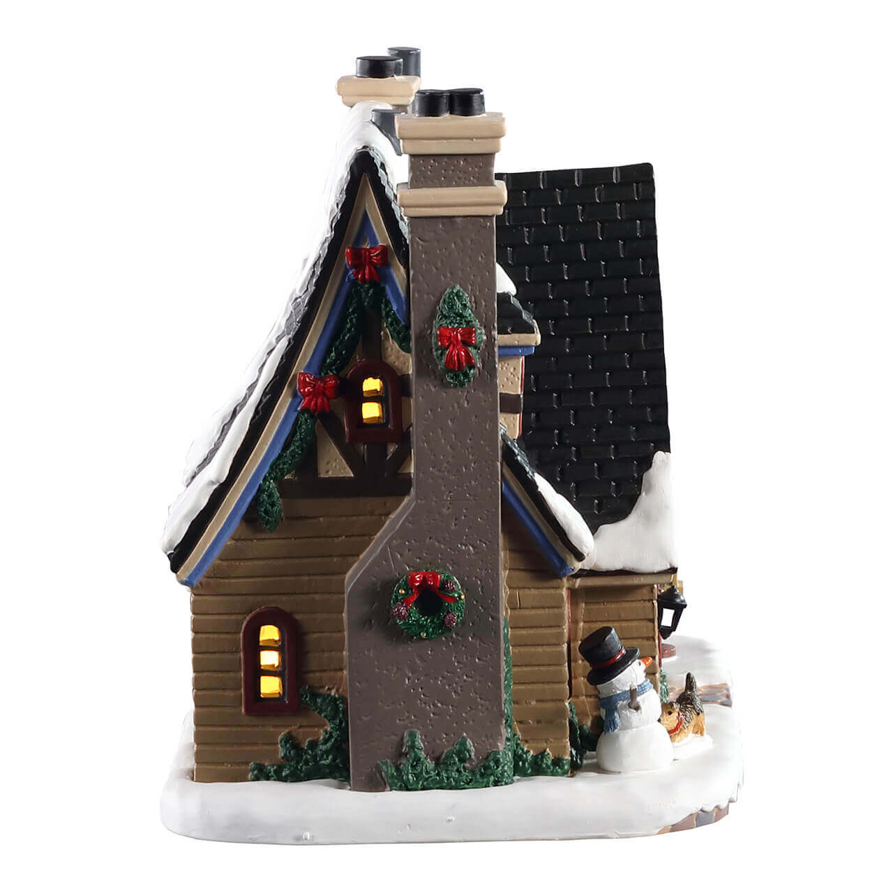 lemax-bristol-estate-cottage-lumineux-avec-bonhomme-de-neige image 2