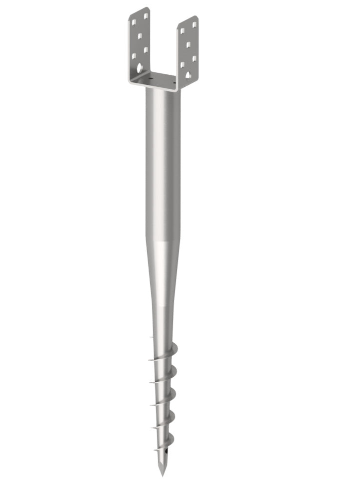 krinner-u-fix-71-ancrage-de-sol-pour-poteaux-7x7-cm image 1