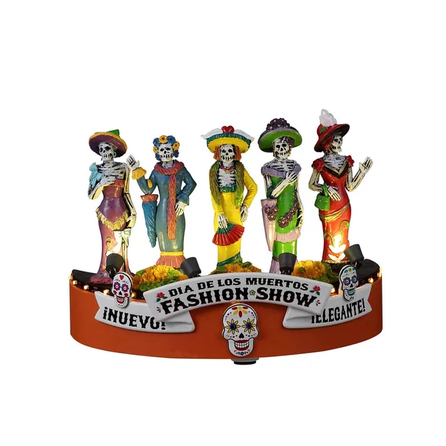 lemax-catarinas-fashion-show-d-fil-lumineux-spooky-town image 1