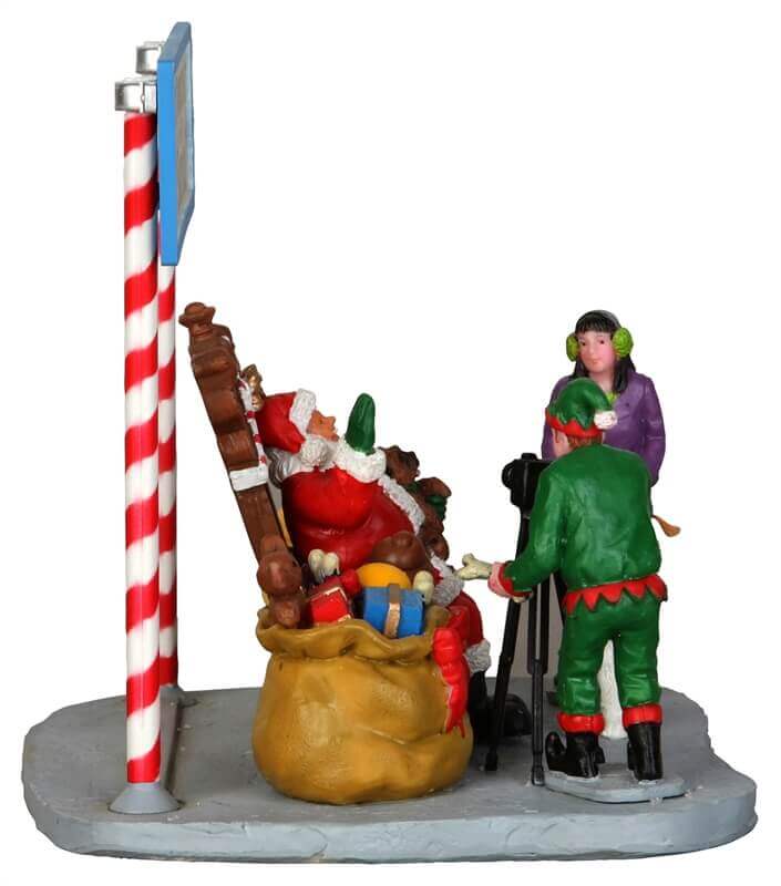 lemax-pet-photos-santa-figurine-p-re-no-l-photos-animaux-miniature image 2