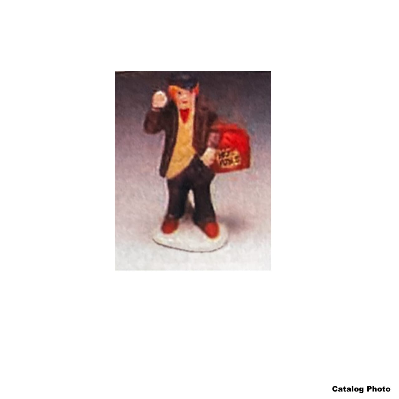 lemax-bread-vendor-figurine-marchand-de-pain-pour-village-de-no-l image 1