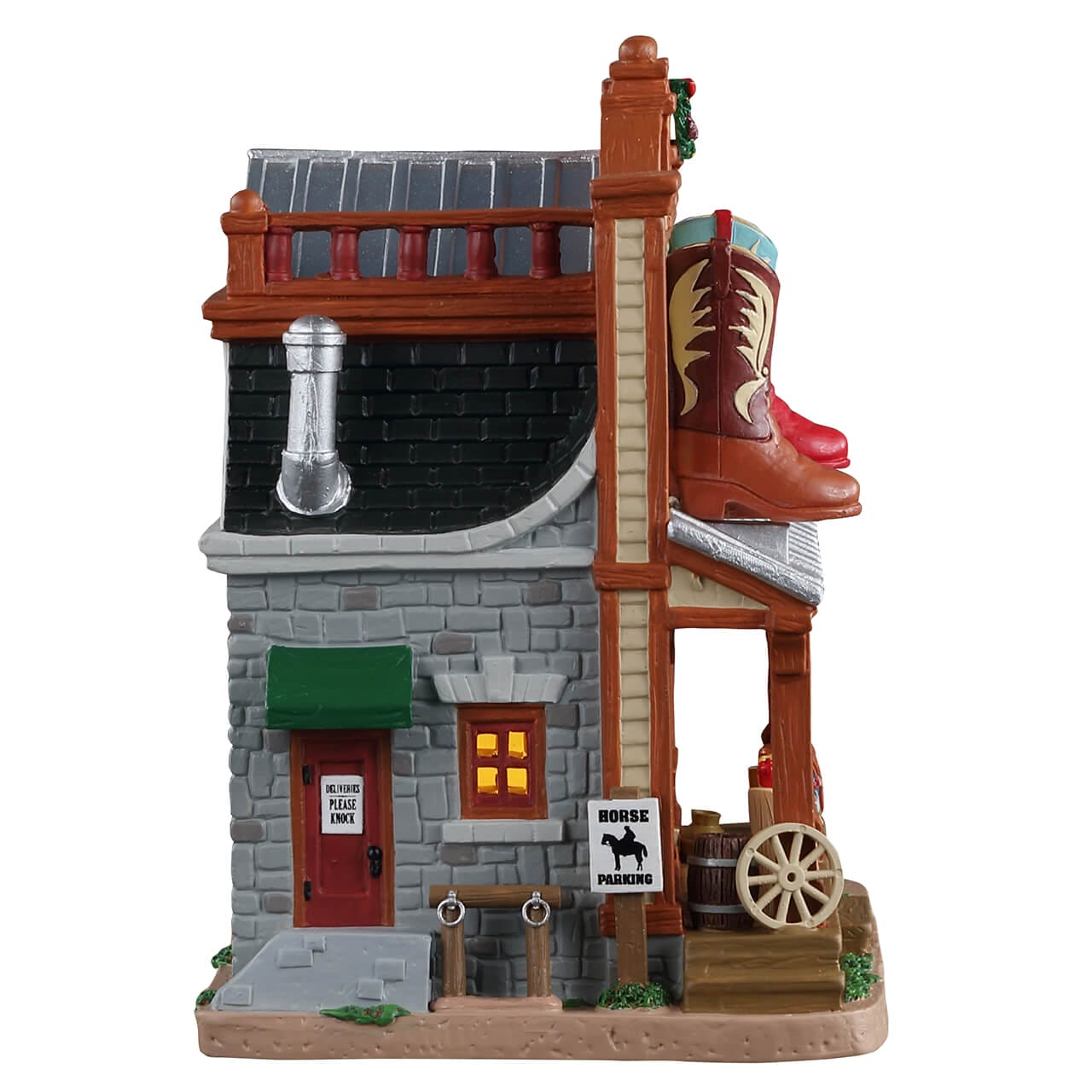 lemax-boot-country-b-timent-miniature-western-harvest-crossing image 2