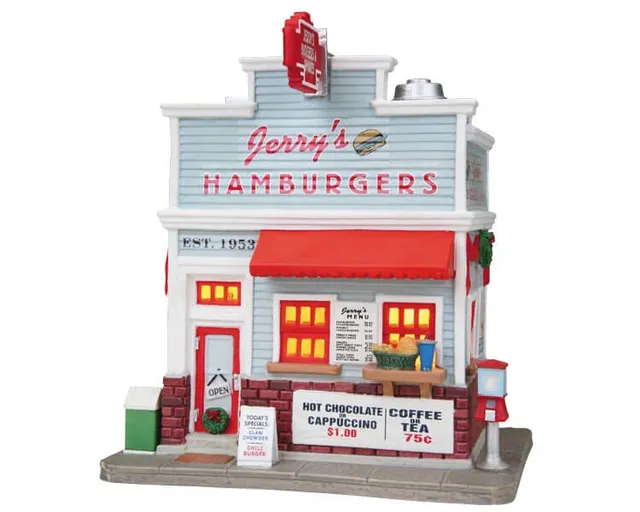 lemax-jerry-s-hamburgers-restaurant-de-village-de-no-l-lumineux image 1