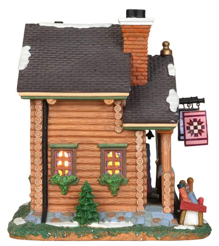 lemax-hearth-home-quilt-shoppe-boutique-lumineuse-village-de-no-l image 2