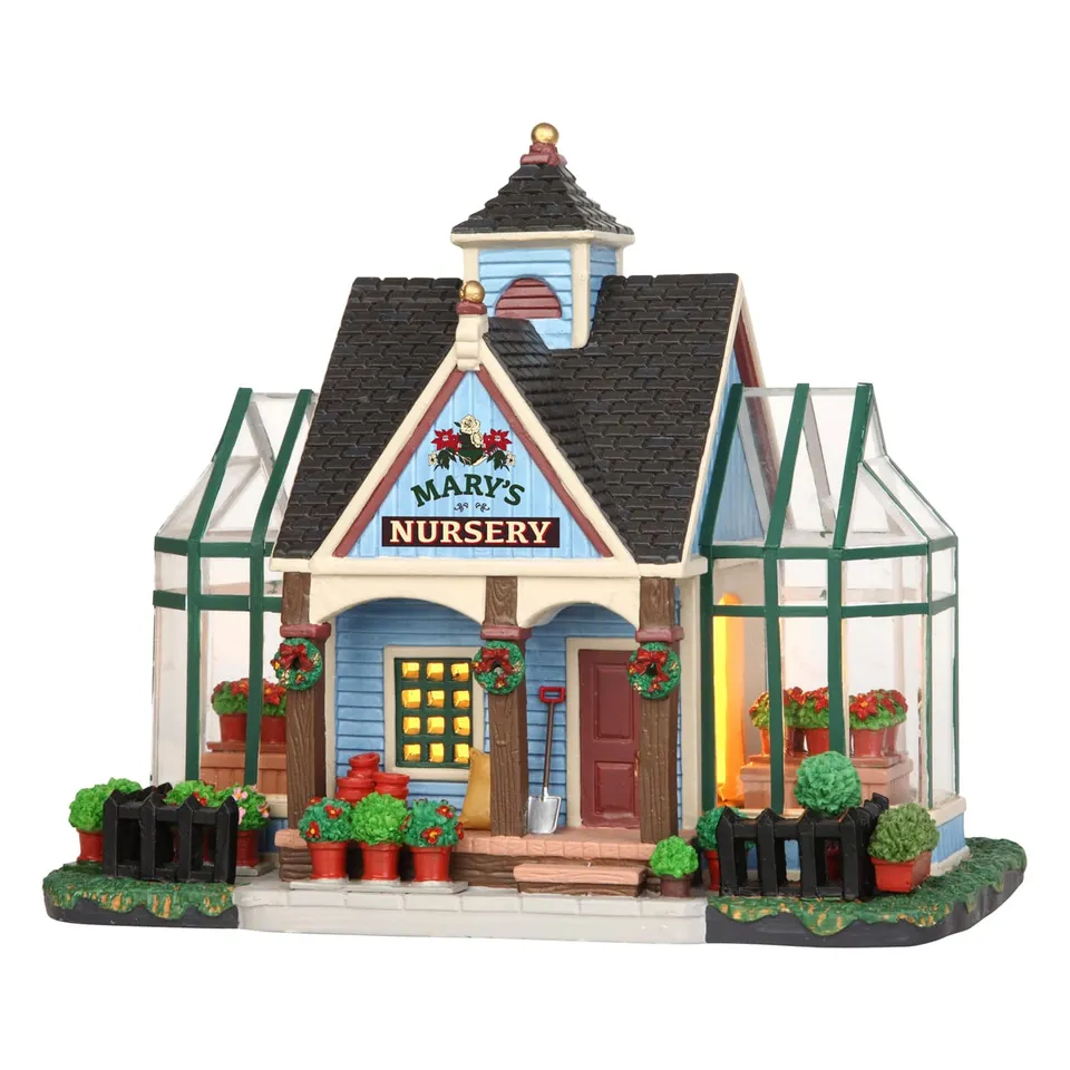 lemax-mary-s-nursery-b-timent-miniature-pour-village-de-no-l image 1