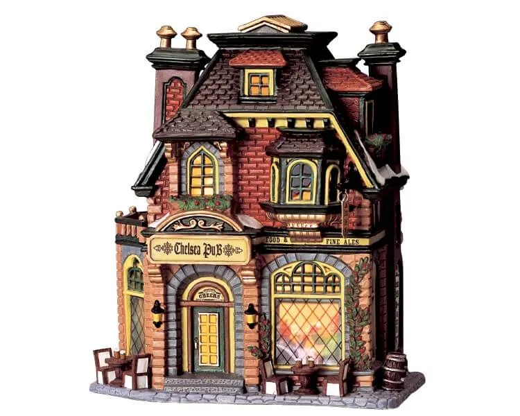 lemax-chelsea-pub-pub-miniature-lumineux image 1