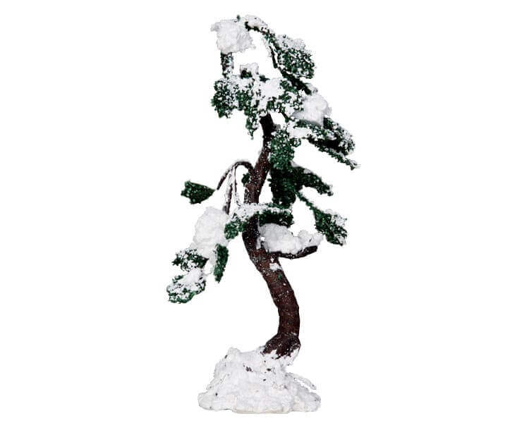 lemax-snowy-buckeye-tree-large-grand-sapin-enneig-village-miniature image 1