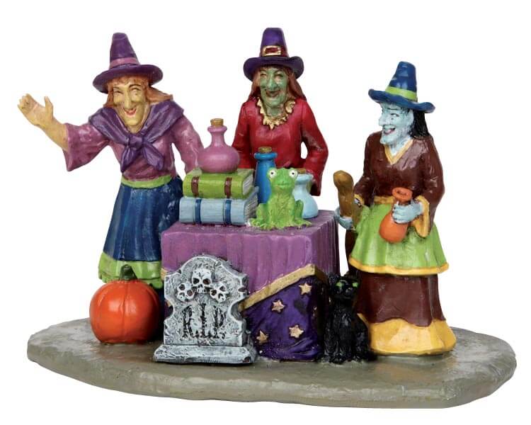 lemax-potion-time-figurine-miniature-spooky-town-halloween image 1