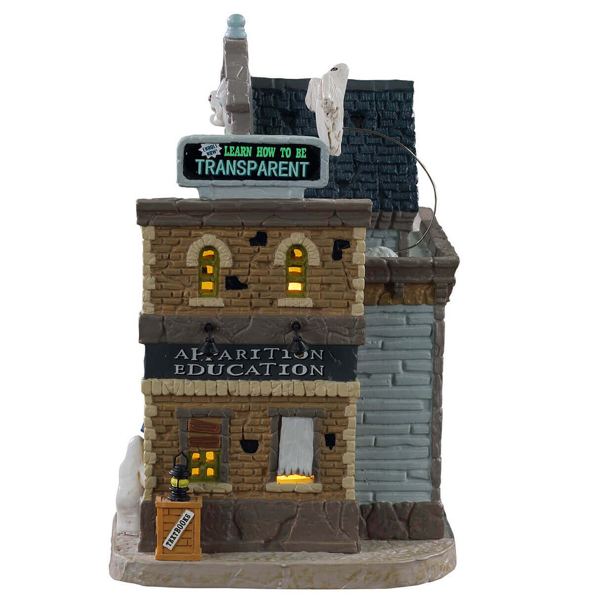 lemax-apparition-academy-cole-de-fant-mes-lumineuse-spooky-town image 3