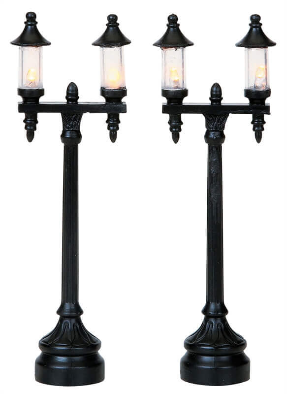 lemax-olde-town-street-lamp-lampadaire-miniature-de-village-de-no-l image 2