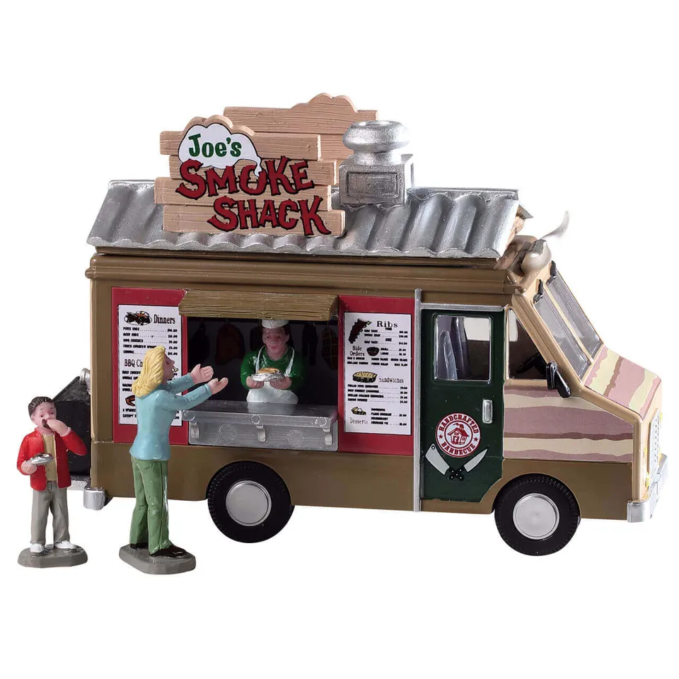 lemax-joe-s-smoke-shack-cabane-barbecue-miniature image 1