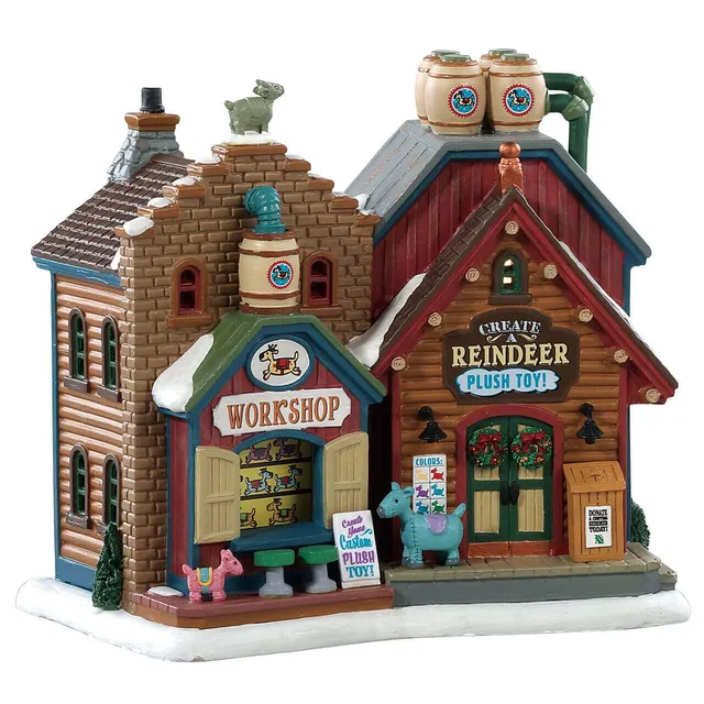 lemax-create-a-reindeer-figurine-village-miniature-vail-village image 1