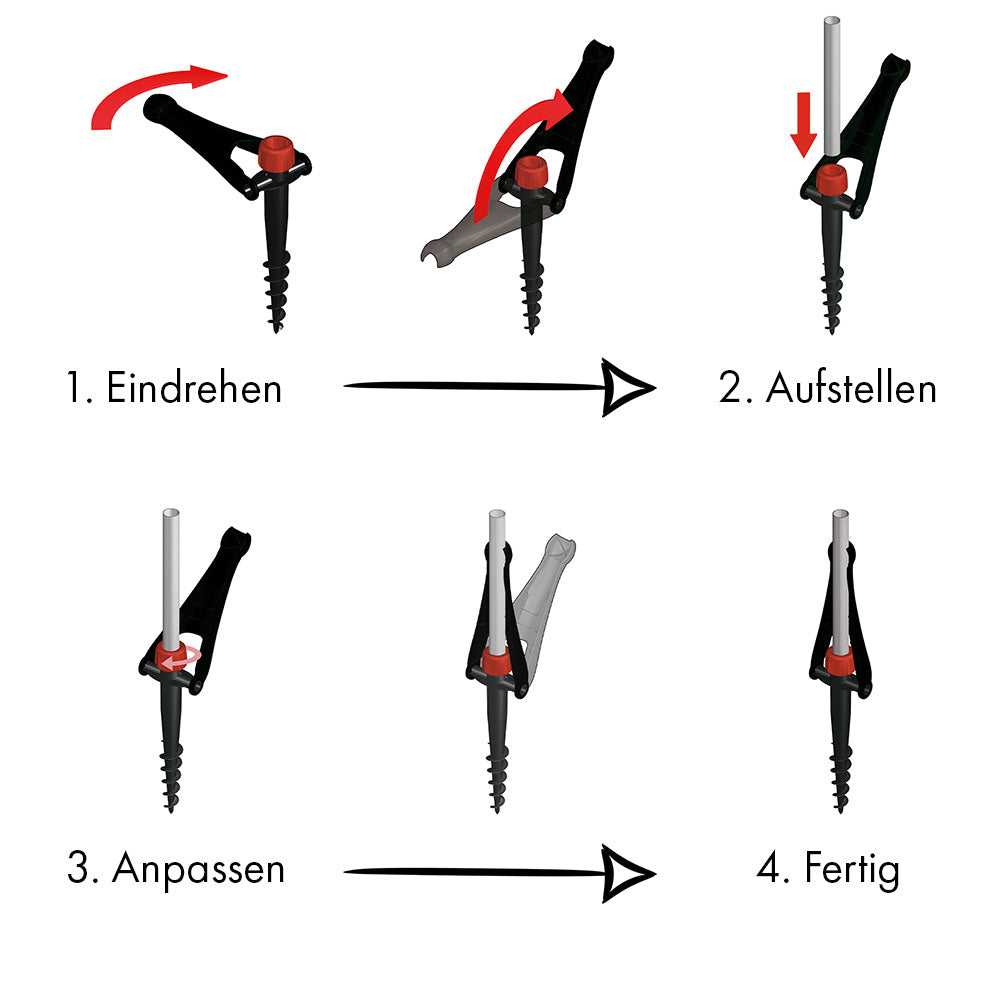 krinner-vario-drill-noir-support-parasol-visser image 6