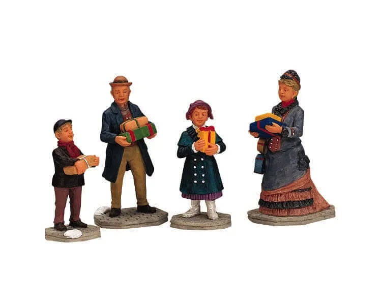 lemax-shopping-family-figurine-village-de-no-l image 1