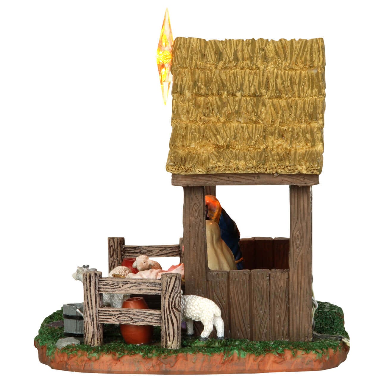 lemax-nativity-scene-cr-che-de-no-l-miniature-pour-village image 2