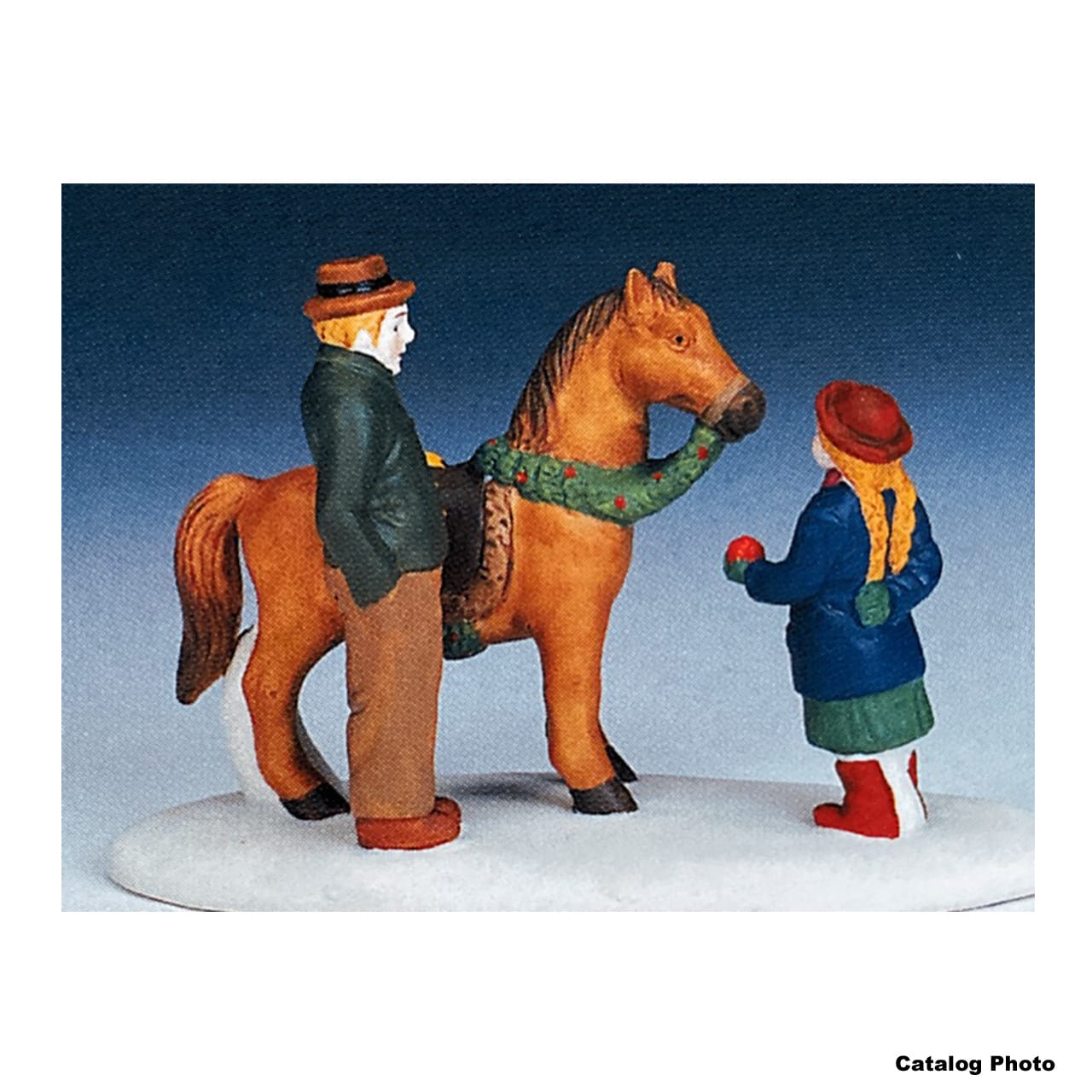 lemax-merry-christmas-mr-pony-figurine-poney-de-no-l image 1