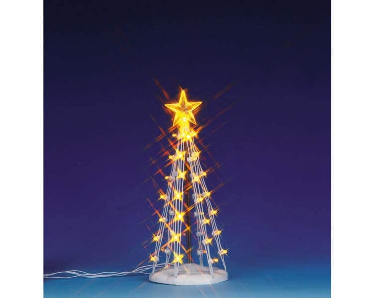 lemax-lighted-silhouette-tree-clear-m-sapin-lumineux-miniature image 1