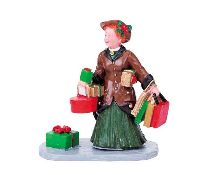 lemax-last-minute-shopping-figurine-shopping-de-no-l image 1