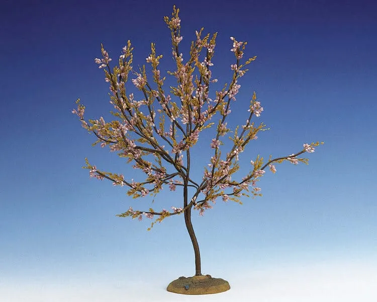lemax-lilac-laurel-extra-large-sapin-miniature-stable image 1
