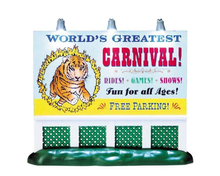 lemax-carnival-billboard-panneau-miniature-de-carnaval image 1