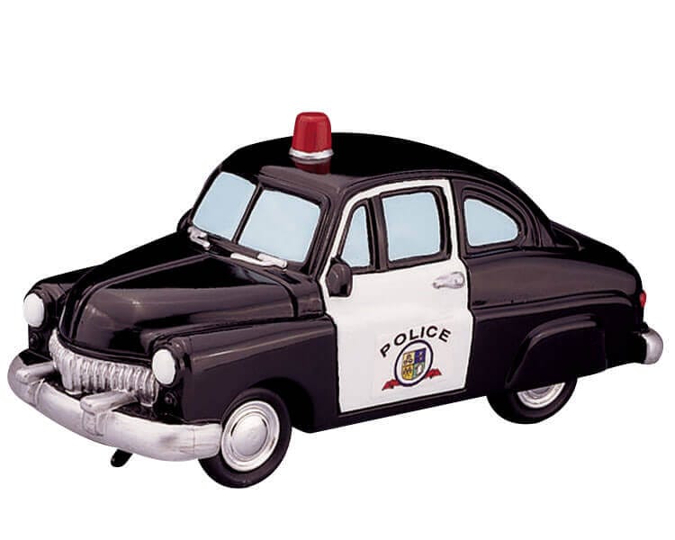 lemax-police-squad-car-voiture-de-police-miniature image 1