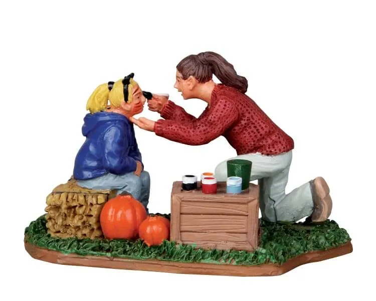 lemax-face-painting-figurine-village-de-no-l image 1