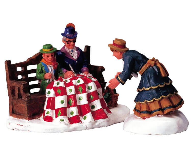 lemax-christmas-quilters-figurine-village-miniature image 2