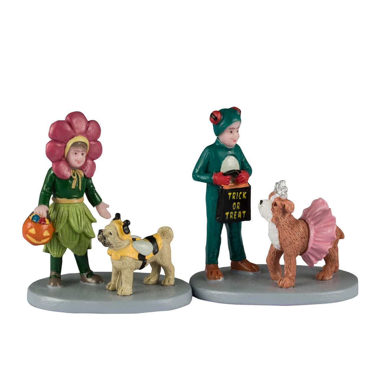 lemax-costumed-companions-figurine-couple-d-guis-spooky-town image 1