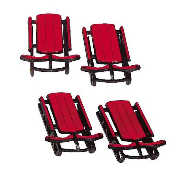 lemax-sled-set-of-4-lot-de-4-lugess-rouges-village-de-no-l image 1