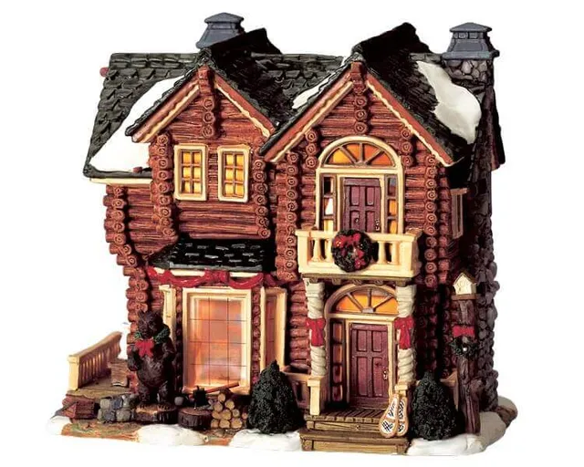 lemax-mountain-breeze-retreat-maison-chalet-miniature-village-de-no-l image 1