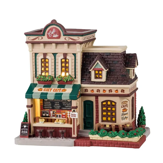 lemax-cozy-caf-b-timent-miniature-lumineux-caddington image 1