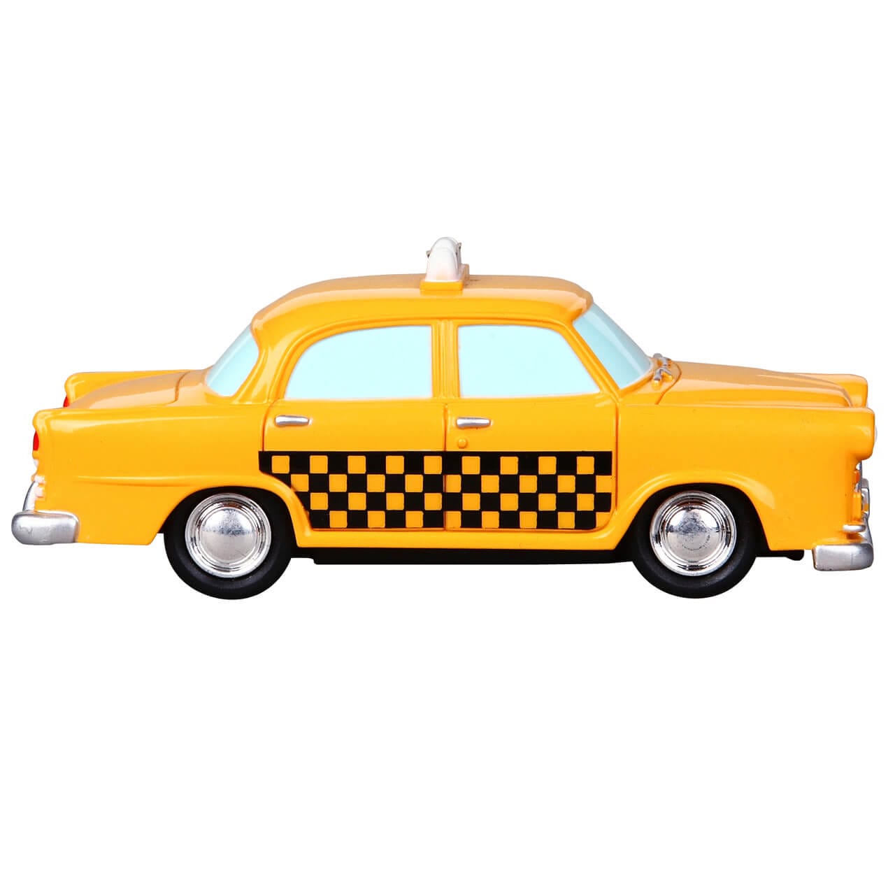lemax-taxi-cab-voiture-taxi-jaune-village-de-no-l image 3